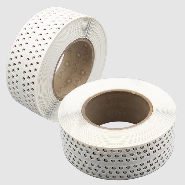 Cinta pvc perforada para juntas