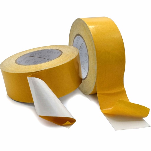 Removable double-sided cotton fabric tape