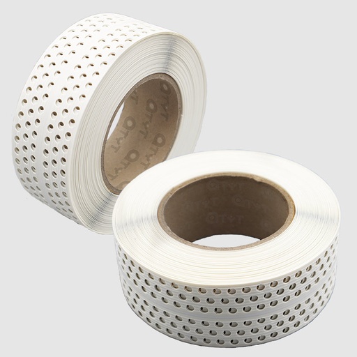 Cinta pvc perforada para juntas